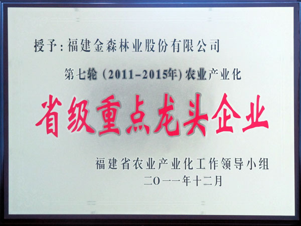 省級重點(diǎn)龍頭企業(yè)
